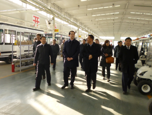 1月22日，石家莊市委副書記、市長王亮到我公司調(diào)研調(diào)研