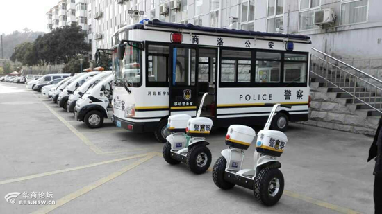 轉(zhuǎn)載！商洛公安獲贈的電動巡邏車、單警雙輪車將投入春節(jié)安保