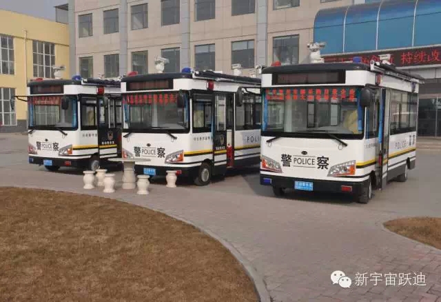 躍迪移動警務(wù)室發(fā)車南通，方便群眾求助，提升群眾安全感