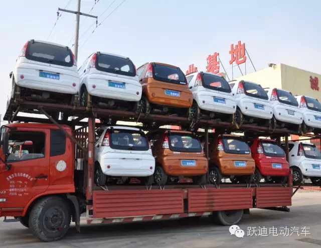 躍迪電動(dòng)汽車全國銷售趨勢(shì)猛漲—批量發(fā)車甘肅