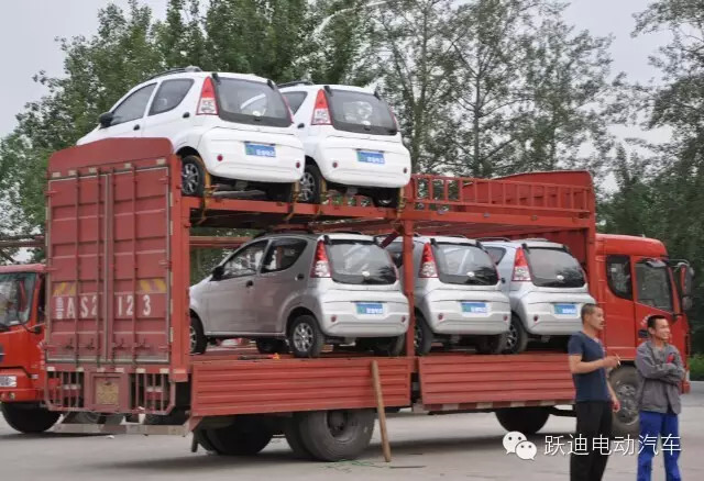 躍迪電動汽車，總裝下線發(fā)車湖南