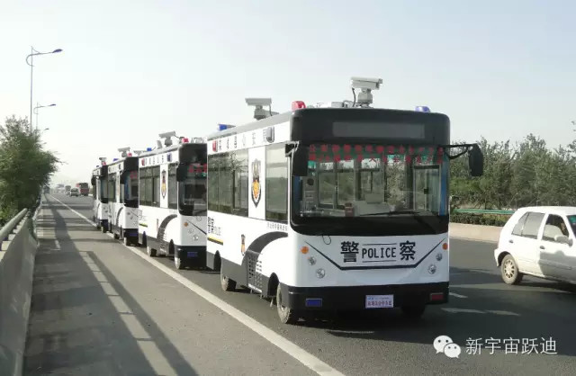 躍迪移動警務(wù)室發(fā)車欒城—助力欒城公安，全面防范打擊犯罪