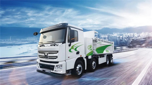 躍迪首批新能源渣土車(chē)正式投入營(yíng)運(yùn)！
