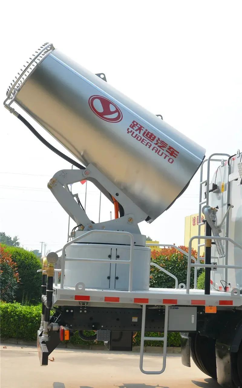 躍迪集團新能源多功能抑塵車——低碳環(huán)保、降溫除塵