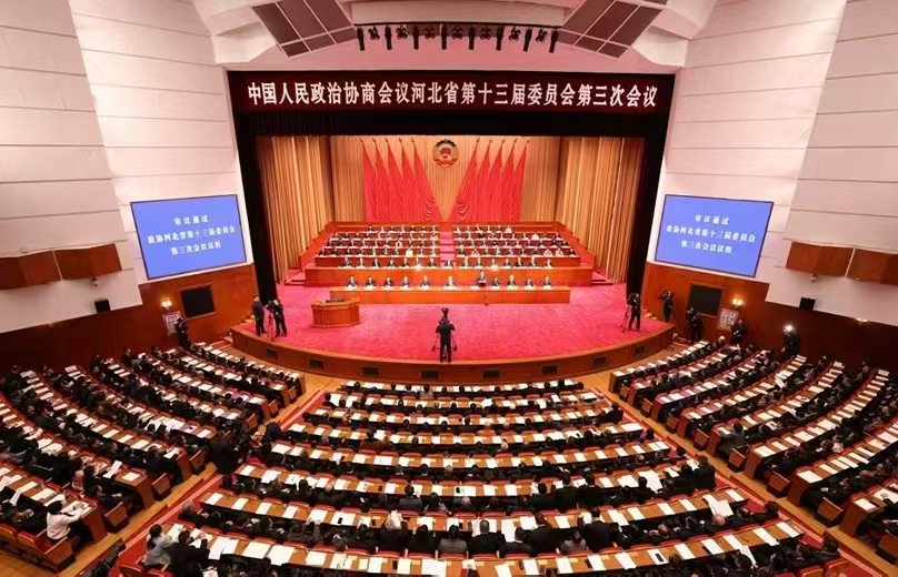 河北省政協(xié)十三屆三次會議開幕：河北省政協(xié)委員、躍迪集團(tuán)董事長呂洪濤參加會議并接受采訪
